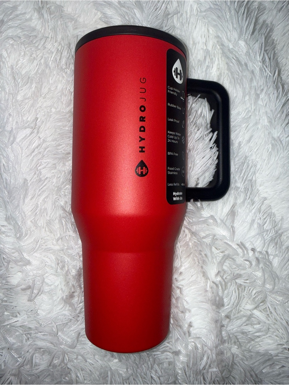 Hydrojug ❌Maverick red 40 oz traveler